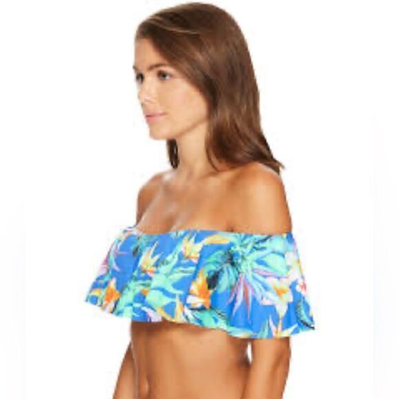 Anthropologie Maaji Off Shoulder Bikini Top Sz M - Picture 7 of 9